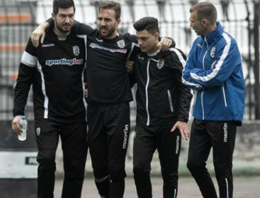 ΠΑΟΚ: Ρήξη πρόσθιου χιαστού ο Π.Γλύκος!